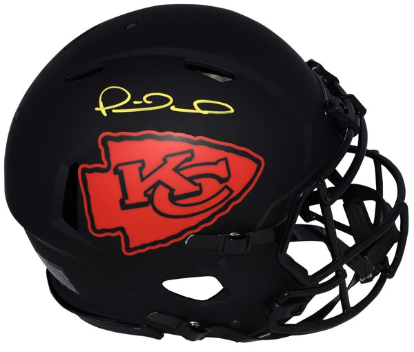 PATRICK MAHOMES SIGNED KANSAS CITY CHIEFS ECLIPSE AUTHENTIC SPEED HELMET BECKETT