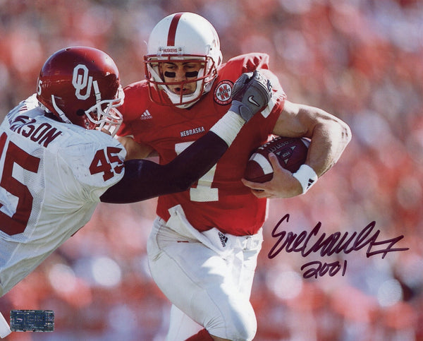 ERIC CROUCH AUTOGRAPHED SIGNED NEBRASKA CORNHUSKERS 8x10 PHOTO COA