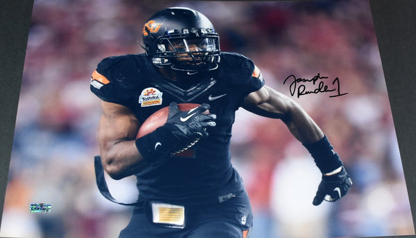 JOSEPH RANDLE AUTOGRAPHED OKLAHOMA STATE COWBOYS 16x20 PHOTO COA