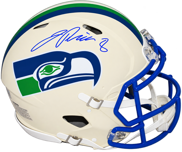 JADARIAN PRICE SIGNED SEATTLE SEAHAWKS RETRO AUTHENTIC SPEED HELMET BECKETT