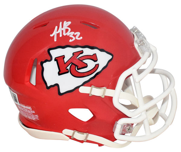 NICK BOLTON SIGNED KANSAS CITY CHIEFS SUPER BOWL 58 LVIII MINI HELMET BECKETT