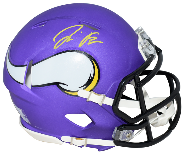 TAI FELTON AUTOGRAPHED MINNESOTA VIKINGS SPEED MINI HELMET BECKETT