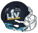 CHRIS GODWIN SIGNED TAMPA BAY BUCCANEERS SUPER BOWL LV HELMET W/ SB LV CHAMPS