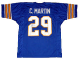 CURTIS MARTIN AUTOGRAPHED PITT PITTSBURGH PANTHERS #29 THROWBACK JERSEY JSA