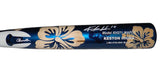 KESTON HIURA SIGNED DODGERS BREWERS CHANDLER PLAYERS WEEKEND GAME MODEL BAT