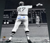 CARLTON FISK AUTOGRAPHED BOSTON RED SOX STAY FAIR 16x20 PHOTO COA