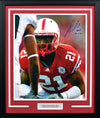 PRINCE AMUKAMARA SIGNED NEBRASKA CORNHUSKERS 16x20 FRAMED PHOTO COA