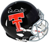 PATRICK MAHOMES SIGNED TEXAS TECH RED RAIDERS THROWBACK AUTHENTIC HELMET BECKETT