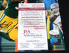 AARON JONES AUTOGRAPHED SIGNED GREEN BAY PACKERS VS BUCS 8x10 PHOTO JSA