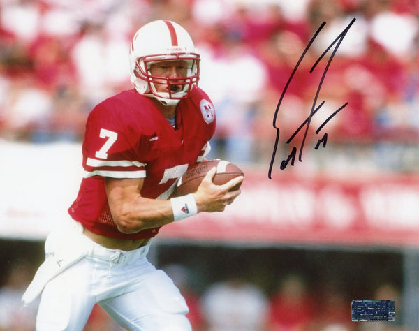 SCOTT FROST AUTOGRAPHED SIGNED NEBRASKA CORNHUSKERS 8x10 PHOTO COA