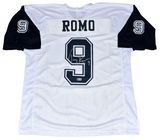 TONY ROMO AUTOGRAPHED DALLAS COWBOYS #9 COLOR RUSH JERSEY BECKETT