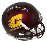ANTONIO BROWN AUTOGRAPHED CENTRAL MICHIGAN CHIPPEWAS FULL SIZE HELMET JSA