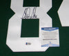 STERLING SHARPE SIGNED GREEN BAY PACKERS #84 MITCHELL & NESS JERSEY BECKETT