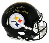 PAT FREIERMUTH SIGNED PITTSBURGH STEELERS AUTHENTIC SPEED HELMET BECKETT