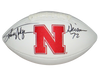 JOHNNY RODGERS AUTOGRAPHED SIGNED NEBRASKA CORNHUSKERS FOOTBALL W/ HEISMAN 72