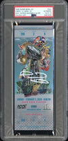 PATRICK MAHOMES SIGNED 2020 SUPER BOWL LIV 54 TICKET CHIEFS 49ERS PSA AUTO 10