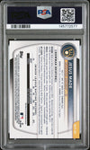 JESUS MADE SIGNED 2025 BOWMAN CHROME 1ST RC PURPLE GEOMETRIC /250 PSA 9 AUTO 10