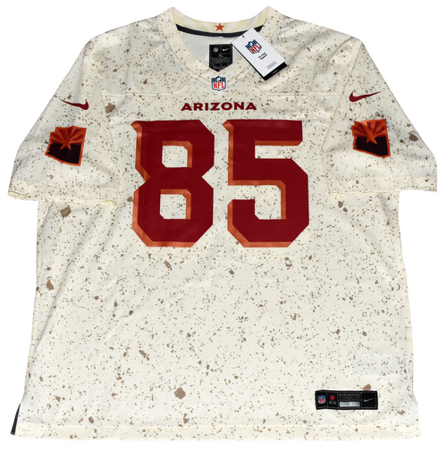 TREY McBRIDE SIGNED ARIZONA CARDINALS 2025 RIVALRIES #85 NIKE JERSEY BECKETT