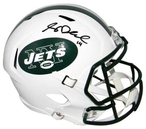 SAM DARNOLD AUTOGRAPHED SIGNED NEW YORK JETS FULL SIZE SPEED HELMET BECKETT