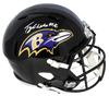 TYLAN WALLACE AUTOGRAPHED BALTIMORE RAVENS FULL SIZE SPEED HELMET BECKETT