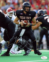 KLIFF KINGSBURY SIGNED TEXAS TECH RED RAIDERS 8x10 PHOTO JSA