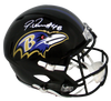 PATRICK QUEEN AUTOGRAPHED SIGNED BALTIMORE RAVENS FULL SIZE SPEED HELMET BECKETT