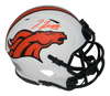 JERRY JEUDY AUTOGRAPHED DENVER BRONCOS LUNAR SPEED MINI HELMET BECKETT