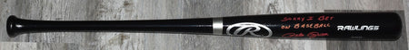 KYLE TEEL AUTOGRAPHED CHICAGO WHITE SOX BLACK RAWLINGS BAT - MLB AUTH