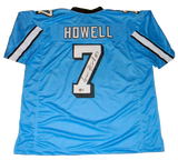 SAM HOWELL AUTOGRAPHED NORTH CAROLINA TAR HEELS #7 BLUE JERSEY BECKETT
