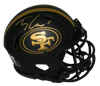 TREY LANCE AUTOGRAPHED SAN FRANCISCO 49ERS ECLIPSE SPEED MINI HELMET BECKETT