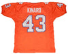 TERRY KINARD SIGNED AUTOGRAPHED CLEMSON TIGERS #43 ORANGE JERSEY JSA
