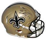 EMMANUEL SANDERS SIGNED NEW ORLEANS SAINTS SPEED AUTHENTIC HELMET BECKETT