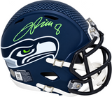 JADARIAN PRICE AUTOGRAPHED SEATTLE SEAHAWKS SPEED MINI HELMET BECKETT