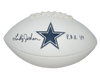 LEE ROY JORDAN AUTOGRAPHED SIGNED DALLAS COWBOYS WHITE LOGO FOOTBALL W/ ROH 89