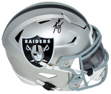 ASHTON JEANTY AUTOGRAPHED LAS VEGAS RAIDERS SPEEDFLEX MIDI HELMET BECKETT