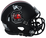 ALSHON JEFFERY SIGNED SOUTH CAROLINA GAMECOCKS BLACK SPEED MINI HELMET BECKETT