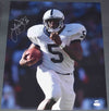 LARRY JOHNSON SIGNED AUTOGRAPHED PENN STATE NITTANY LIONS 16x20 PHOTO JSA