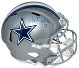 JAVONTE WILLIAMS AUTOGRAPHED DALLAS COWBOYS FULL SIZE SPEED HELMET BECKETT