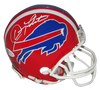 DOUG FLUTIE AUTOGRAPHED SIGNED BUFFALO BILLS THROWBACK MINI HELMET BECKETT