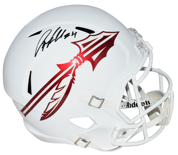 ANQUAN BOLDIN SIGNED FLORIDA STATE SEMINOLES FULL SIZE SPEED HELMET BECKETT