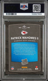 PATRICK MAHOMES SIGNED 2017 PANINI DONRUSS OPTIC RATED ROOKIE RC AUTO PSA AUTH