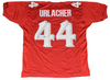 BRIAN URLACHER AUTOGRAPHED NEW MEXICO LOBOS #44 RED JERSEY BECKETT