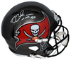 MIKE ALSTOTT AUTOGRAPHED TAMPA BAY BUCCANEERS FULL SIZE SPEED HELMET BECKETT