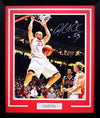 ALEX KIRK AUTOGRAPHED NEW MEXICO LOBOS 16x20 FRAMED PHOTO COA