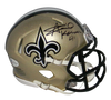 ALVIN KAMARA AUTOGRAPHED NEW ORLEANS SAINTS SPEED MINI HELMET BECKETT