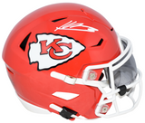 KENNETH WALKER III SIGNED KANSAS CITY CHIEFS SPEEDFLEX MIDI HELMET BECKETT