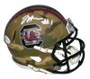 JAYCEE HORN SIGNED SOUTH CAROLINA GAMECOCKS CAMO SPEED MINI HELMET BECKETT
