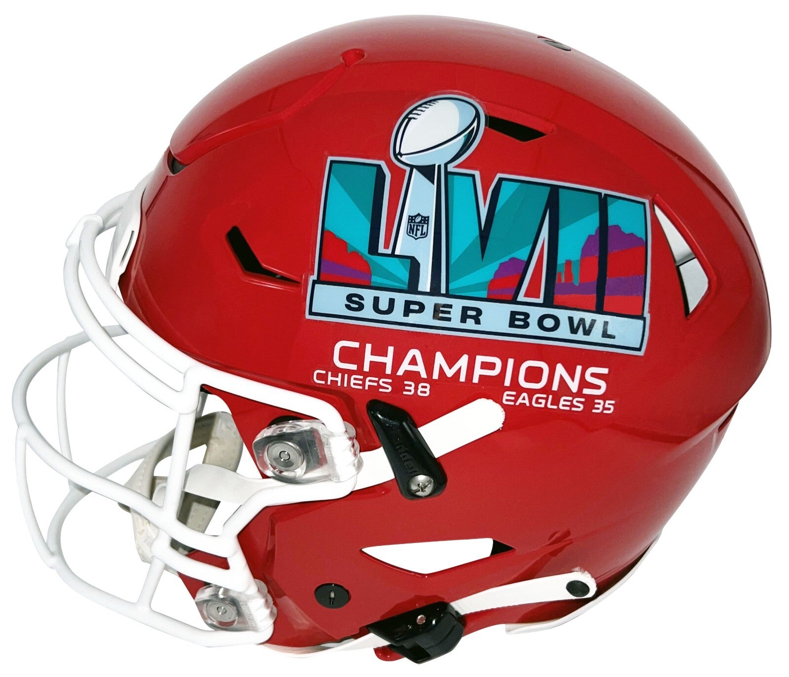 PATRICK MAHOMES SIGNED KANSAS CITY CHIEFS SUPER BOWL 57 LVII SPEEDFLEX ...