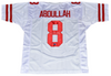 AMEER ABDULLAH AUTOGRAPHED SIGNED NEBRASKA CORNHUSKERS #8 WHITE JERSEY COA