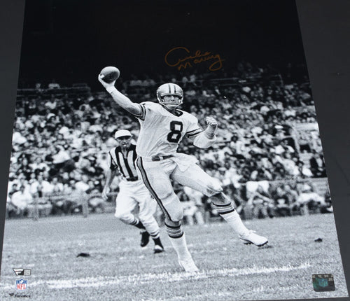 ARCHIE MANNING AUTOGRAPHED NEW ORLEANS SAINTS 16x20 PHOTO FANATICS